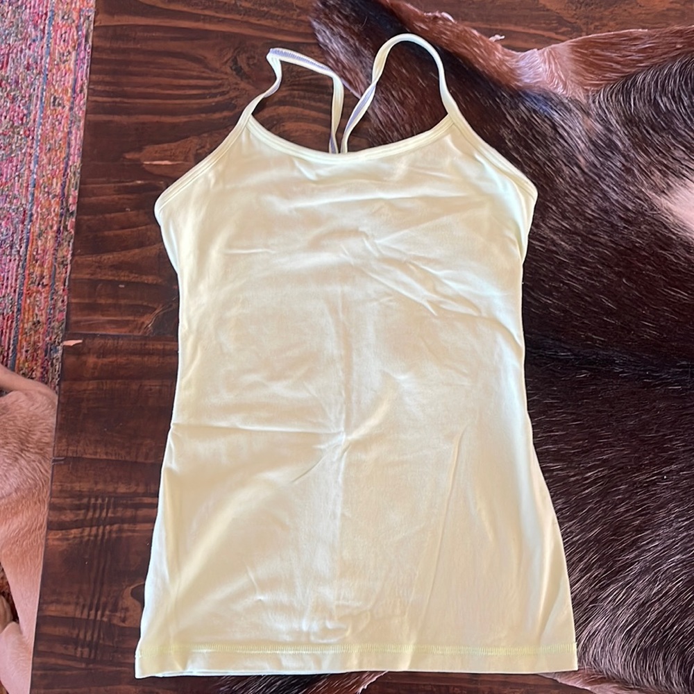 Ivivva girls tank. Size 10. Yellow.